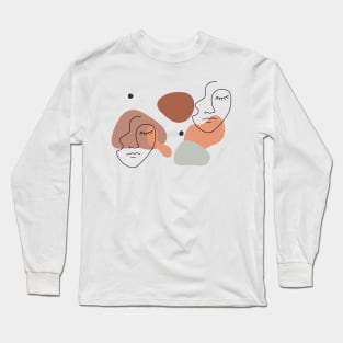 Faces Long Sleeve T-Shirt